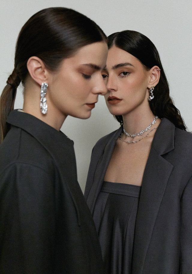 The Stone Hunter Earrings