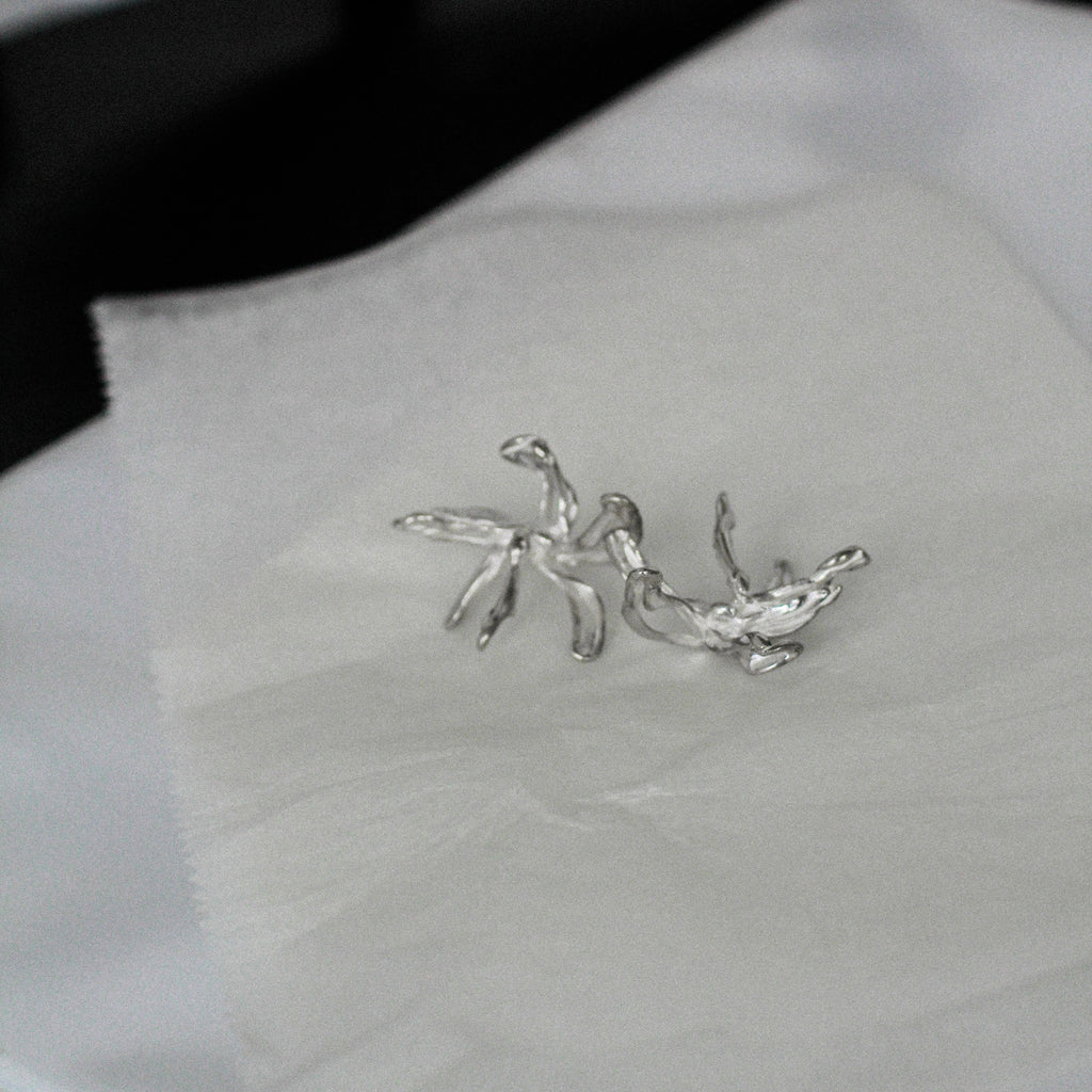 The Fallen Flower Earrings