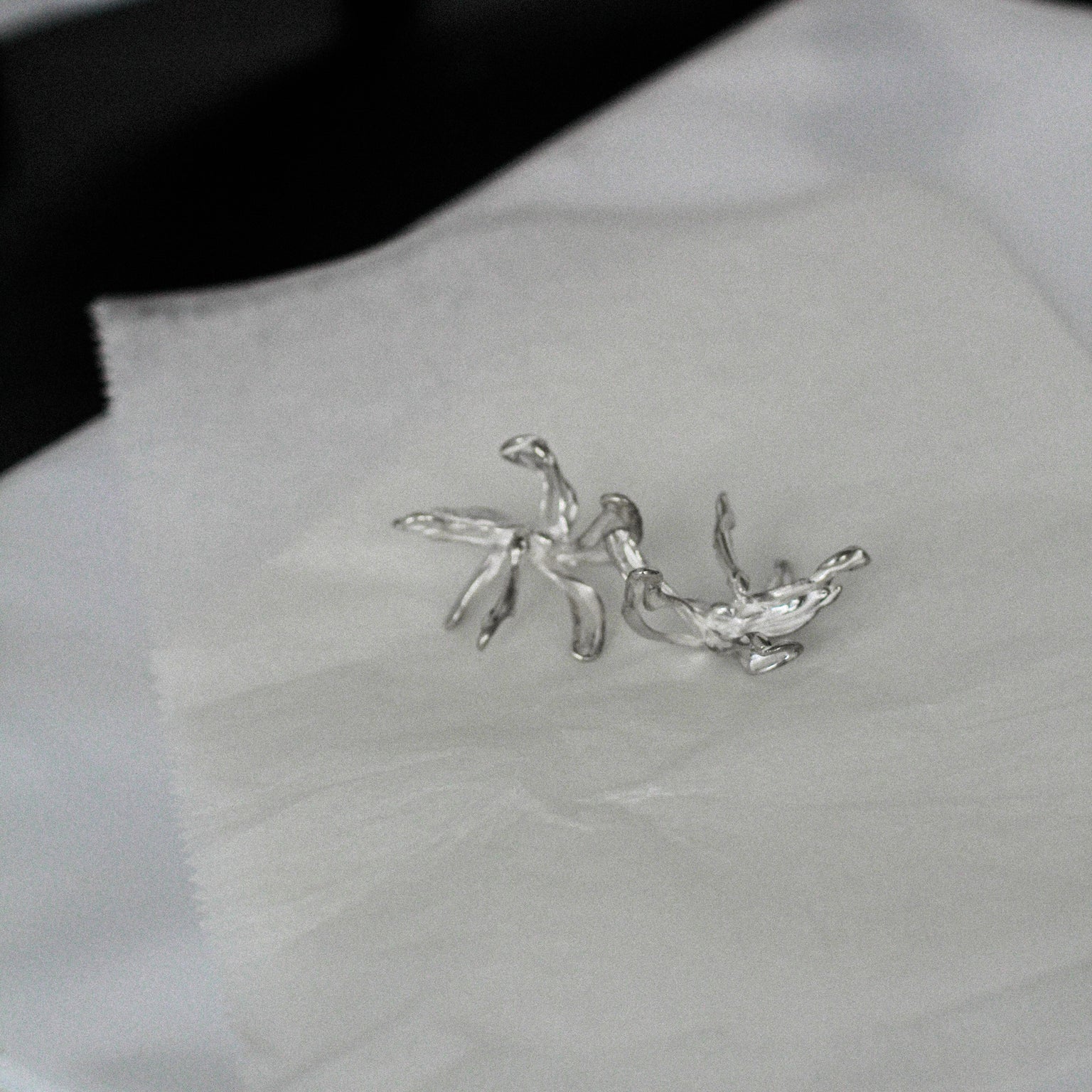 The Fallen Flower Earrings